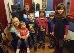 Snimanje CD-a ''Kako je cvijet upoznao svijet''